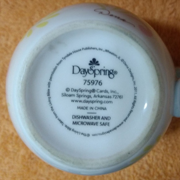 🙀3/$20Dayspring Tea Cup Inspirational 'He Fills My Life With Good Things Coffee - Picture 5 of 6